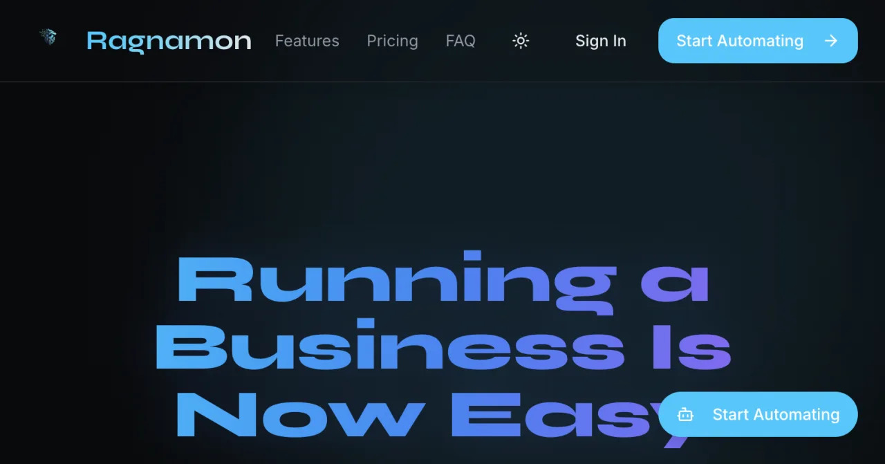 Ragnamon website screenshot